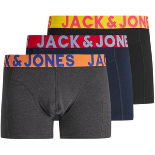 JACK & JONES Trunks black/black XXL 3er Pack