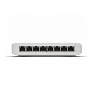 UBIQUITI networks Ubiquiti UniFi Switch, Lite 8 Desktop Gigabit Managed 8x RJ-45, 52W PoE+ (USW-Lite-8-PoE)