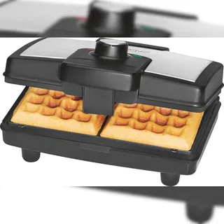 Clatronic WA 3606 Waffeleisen Schwarz