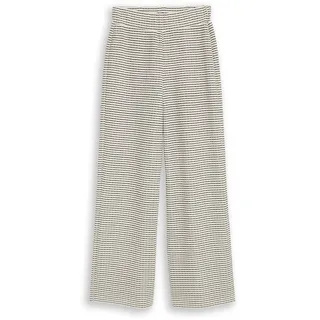 Tom Tailor 1051408 Hosen - White Black knit stripe), - XL,