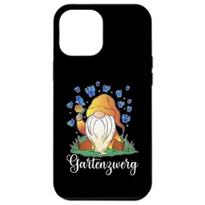 Hülle für iPhone 15 Plus Gartenzwerg Gnome Schmetterling Gnom Wicht Zwerg Gartenzwerg