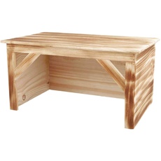 Bild Holzhaus, Kaninchen geflammt, 50x31x26 cm