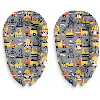 Multifunktionale Kuschelnest Babynest Kokon für Babys und Säuglinge, Nestchen, Reisebett, 100% Baumwolle, antiallergisch