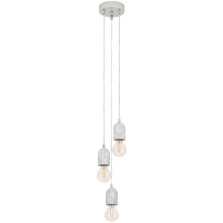EGLO Silvares 3-flg. 150 cm grau Stahl