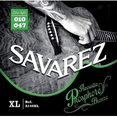 Savarez Saiten für Akustikgitarre Acoustic Phosphor Bronze Satz A140XL Extra Light .010-.047