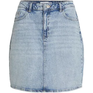 VILA Jeansrock Damen Blau 38