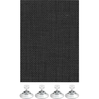 GARDINIA Flexibler Sonnenschutz 40 x 80 cm schwarz