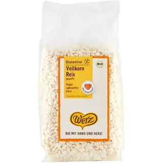 Werz Reis Vollkorn gepufft glutenfrei 125 g