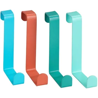 Wenko Türgarderobenhaken 4er Set Bunt