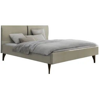 HASENA Polsterbett Tamara Nussbaum | Stoff beige 160x200 - Beige