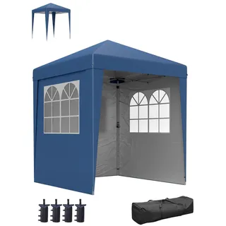 Gartenpavillon – Partyzelt – Gartenzelt – Pavillon – Pergola – 2x2 Meter – Verstellbare Höhe