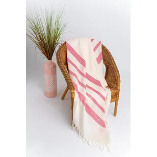 ORTCI Questo Casa 100% Baumwolle Pestemal Türkisches Handtuch Fouta Pestemal Hamamtuch Strand- und Badetuch, leicht, weich und saugfähig, 90 x 180 cm