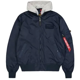 Alpha Industries MA-1 TT Hood Bomberjacke Rep.Blue L