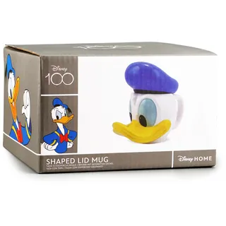 Disney Donald Duck 3D-Tasse mit Deckel mikrowellengeeignet