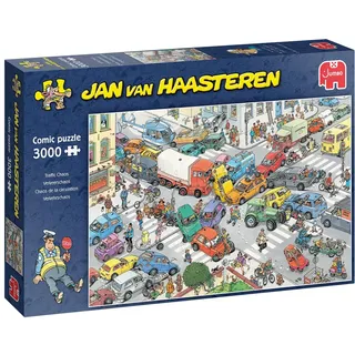 Jan Van Haasteren Verkehrschaos, 3000 Teile