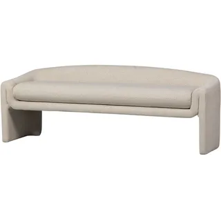 Woood Sitzbank »Zone«, Esszimmerbank, grob gewebten Stoff, Breite 160 cm beige