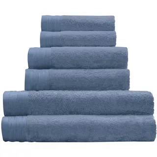 KLEINE WOLKE Bao Duschtuch 70 x 140 cm blau