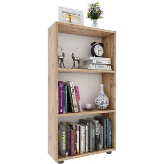 VCM Aktenregal 56 x 108 x 20 cm Braun