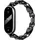 Smart Band 8 (Metall, Leder), Uhrenarmband, Schwarz