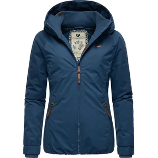 Ragwear Damen, Winterjacke warmer Kurzmantel mit Kapuze Dizzie Winter Intl Navy23 Gr. XS - XS