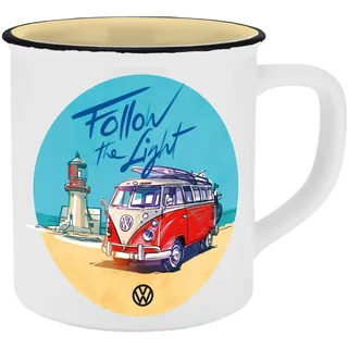 Gedalabels Tasse VW Follow the light 0,4 l Gelb