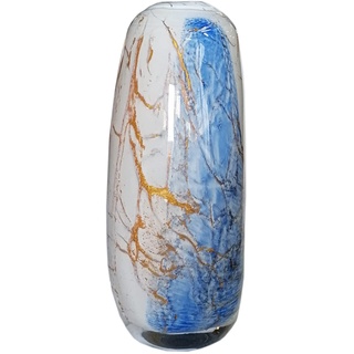 Jozefina Art Factory, handgefertigte, mundgeblasene künstlerische Glasvase, wie Murano-Stil Daydream VASE 08M, 33 cm