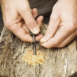 Pfadfinder/ Outdoor/ Überleben/ Cadet Stahl Von Feuer Set