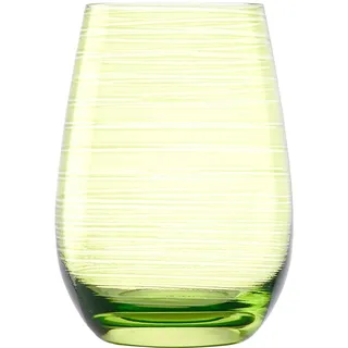 Stölzle Wasserglas Twister Grün Kristallglas 0,465 l 6-tlg.