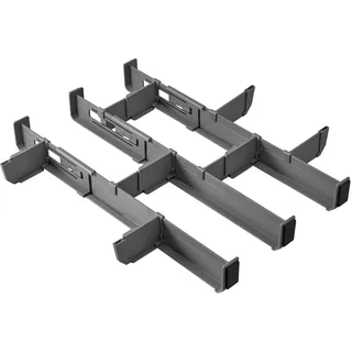 Metaltex Multi-Fit PLUS Besteckeinsatz, variabler Schubladenteiler