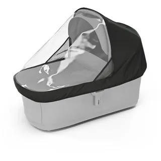 Thule Regenverdeck , Schwarz, Transparent , Textil , 6.9x27.8x15 cm , reißfest , Baby on Tour, Kinderwagen, Kinderwagenzubehör, Kinderwagen-Regenschutz & Babyschalen-Regenverdecke