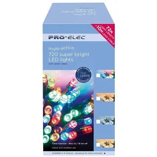 720 LED Multifunktional Gold Drinnen & Draußen Supabright Weihnachtsbeleuchtung