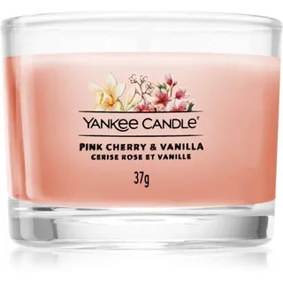Yankee Candle Pink Cherry & Vanilla Votivkerze glass 37 g