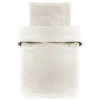 Makian Bettwäsche 80 x 80 cm - 35 x 40 cm / Uni - Beige