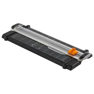 Fiskars Papierschneidemaschine, SureCut, A5-Hochformat, A4-Querformat, Mit Schnittlinienführung, Recycelte Materialien, 1077983