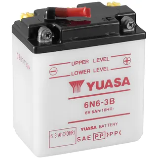 YUASA BATTERIE 6N6-3B offen ohne Saeure