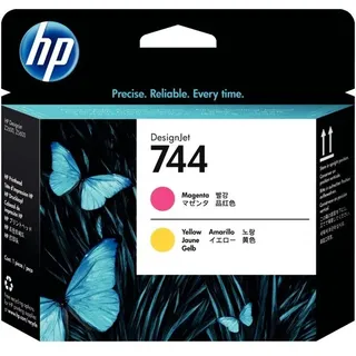 HP 744 DesignJet Druckkopf Magenta/Gelb