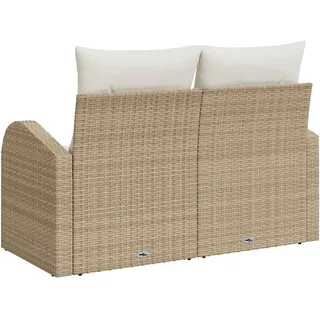 vidaXL Gartensofa Loungesofa beige