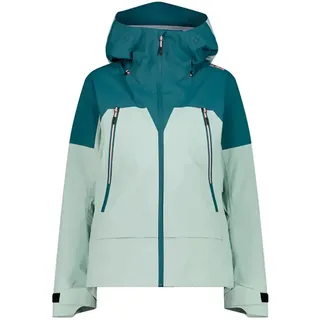 CMP Woman Ski Jacket FIX Hood Jade 46