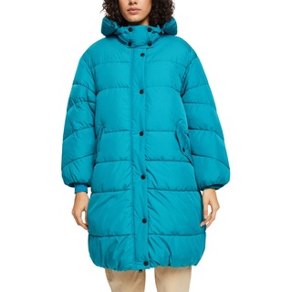 ESPRIT Damen 092CC1G301 Jacke, 455/TEAL Blue, L