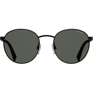 Polaroid Pld 2053/S Uni-Sonnenbrille mit Vollrand, Metall - Schwarz