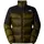 Down Jacke MOSS GREEN/BLACK HEATHE S