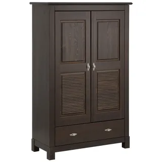 OTTO home Wäscheschrank Rauna 96 x 155 x 38 cm Braun