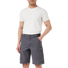 Bild von Rigby Rugged Flex® Relaxed Fit Cargo-Arbeitsshorts aus Canvas, shadow W42