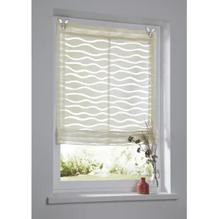 Kutti Raffrollo in beige | Gr.: 140-x-45-cm