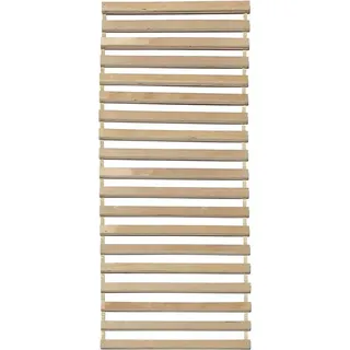Bettuntergrund - Rolluntergrund - Matratzenunterstützung - Birkenholz-Lattenrost - 70 x 200 cm - Holzfarbe