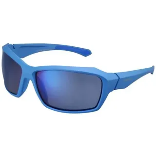 SHIMANO Sportsonnenbrille S22X, Blau/Lightning, One Size, ECES22XSBUB