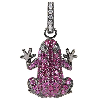 Lancaster Jla-pen-frog5 Halskette - Purple / Ip Black - One Size