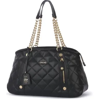 Liu Jo stolperte schwarze Handtasche - Schwarz