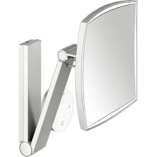 KEUCO iLook_move Kosmetikspiegel, beleuchtet, eckig, mehrstufig einstellbare Lichtfarbe, Glasbedienfeld, 17613069002