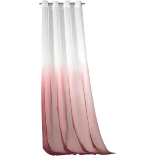 Weckbrodt Vorhang »Maischa« Ösen 1 Stk. tlg. Voile, transparent mit Farbverlauf, Gardine, Store, lila